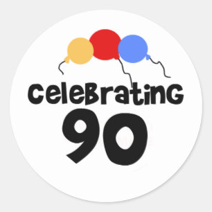 Adesivo Comemorando 90