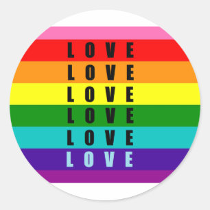 Adesivo Comemorar amor, orgulho e autenticidade