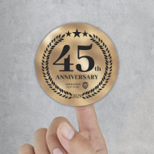 Comemorativo do logotipo comercial do Dourado 45º 