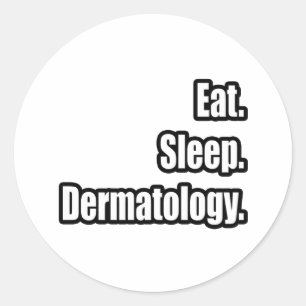 Adesivo Comer.Dormir. Dermatologia.