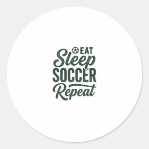 Adesivo Comer Dormir Futebol Repetir Camisa Vintage Design