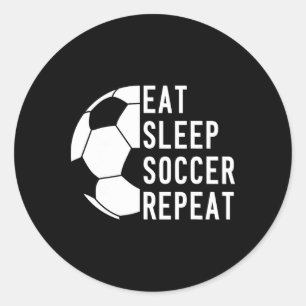 Adesivo Comer Dormir Futebol Repetir Péll