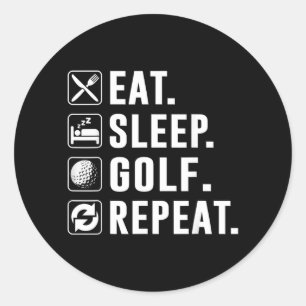 Adesivo Comer Dormir Golfe Repetir Golfe Legal Golfe Diver