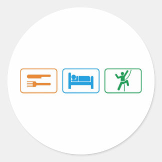 Adesivo comer sono - escalar rock