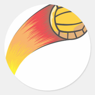 Adesivo Cometa do voleibol