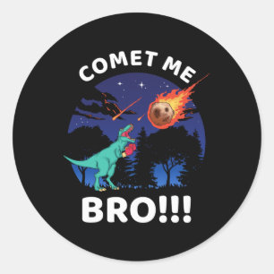 Adesivo Cometa Me Irmão T Rex Boxe Engraçado Dinossauro Tr