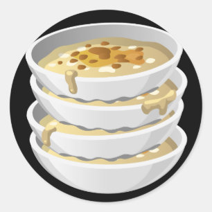 Adesivo Comida brilhante