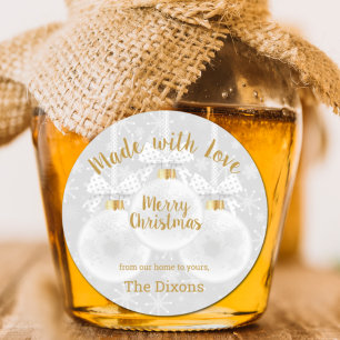 Adesivo Comida de Enfeites de natal caseiras com amor