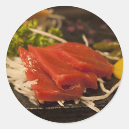 Adesivo Comida de Peixes do Horário do Atum Sushi