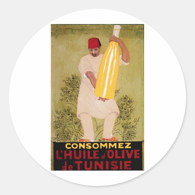 Adesivo Comida E Arte Do Azeite (Frente)