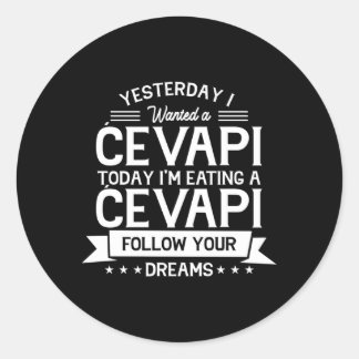 Adesivo Comida Iugoslávia Cevapi Cevapcici Hrvatska