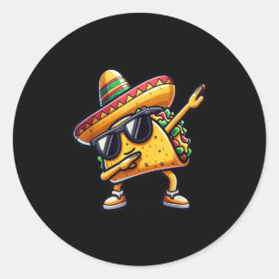 Adesivo Comida mexicana Dabbing Taco