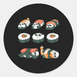 Adesivo Comida Panda Sushi Hug Animal Maki