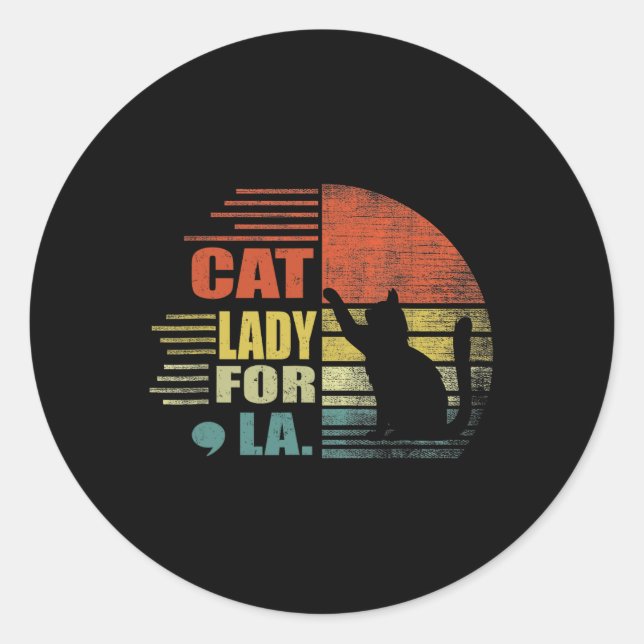 Adesivo Comma La Funny Cat (Frente)