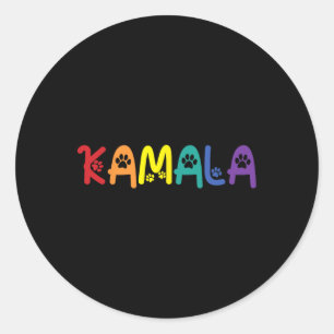 Adesivo Comma La Harris Funny Cat Lettering Lgbt Rainbow F