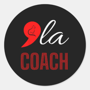 Adesivo Comma La Kamala Harris Tim Walz Treinador 2024 La 