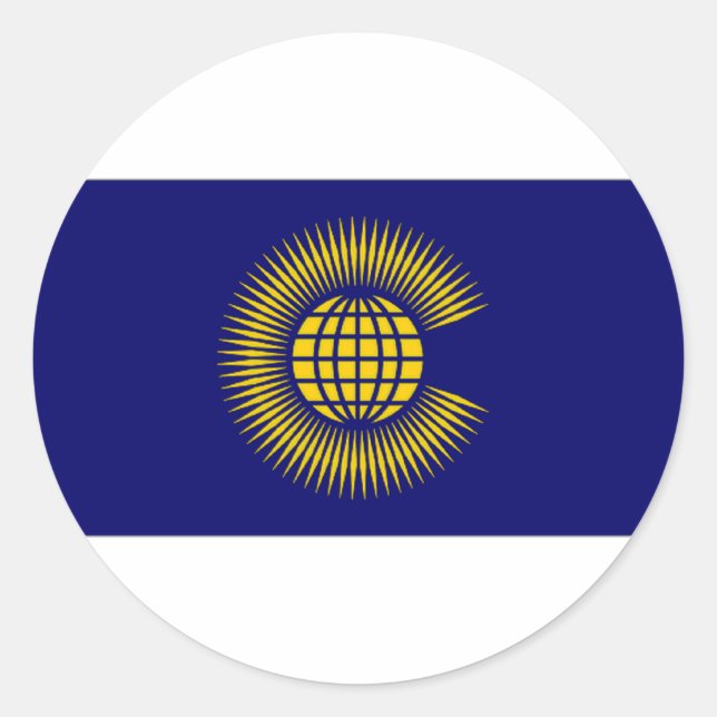 Adesivo Commonwealth Flag (Frente)
