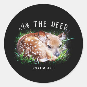 Adesivo Como A Bíblia Do Vencedor Psalm 42:1
