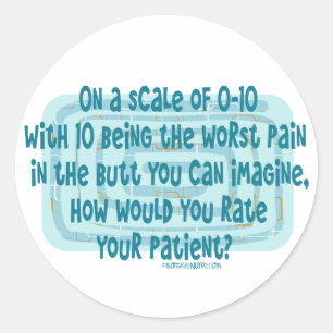 Adesivo Como as enfermeiras classificariam o seu paciente?