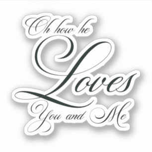 Adesivo Como ele ama