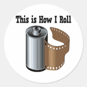 Adesivo Como eu Revejo Filme de Câmera