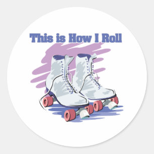 Adesivo Como Eu Rolo (Patins)