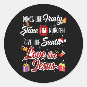 Adesivo Como o Rudolph Shine Frosty Dar Aos Papais noeis A