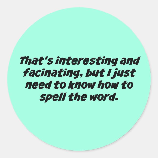 Adesivo Como Ortografar a Cotação de Relatório do Tribunal (Frente)