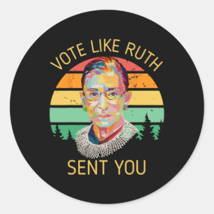 Adesivo Como Ruth Enviou Sua Eleição Presidencial Vo