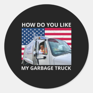 Adesivo Como você gosta da minha viagem de caminhão Trump