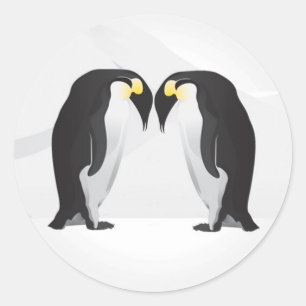 Adesivo companheiro de 20 - 1,5 pinguins do selo do