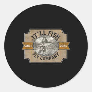 Adesivo Companhia It'll Fish Fly