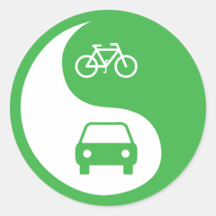 Adesivo Compartilhe da estrada Yin Yang