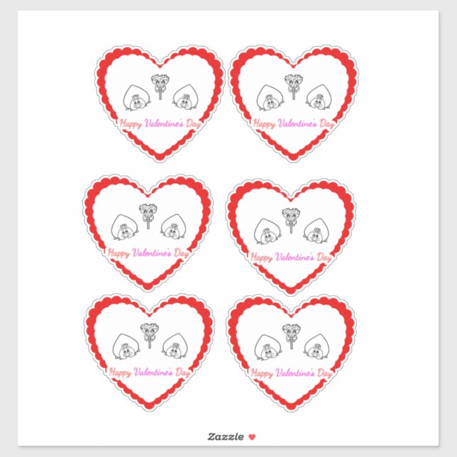 Adesivo Compartilhe seu amor! (Folha)