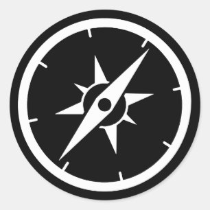 Adesivo Compass Preto