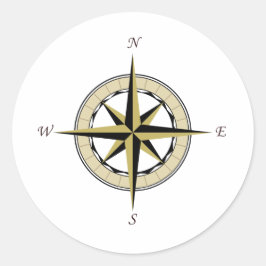 Adesivo Compass Rosa Art