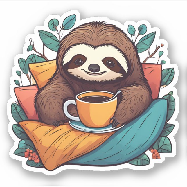 Adesivo Compatível com Largura à Prova de Água do Café (Frente)