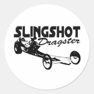 Adesivo competência do arrasto do vintage do dragster do