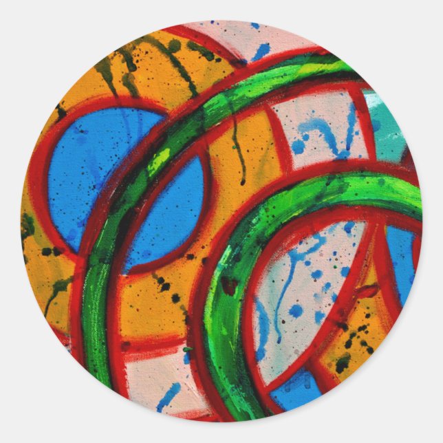 Adesivo Composição 20 de Michael Moffa (Frente)