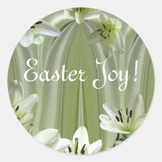 Adesivo Composição do lírio (Frente)