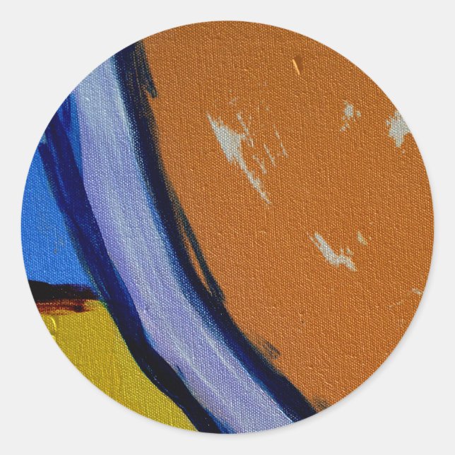 Adesivo Composição nº 1A por Michael Moffa (Frente)