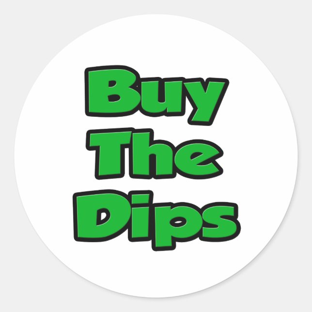 Adesivo Comprar As Dips (Frente)