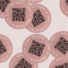 Adesivo Comprar o código QR da Festa de solteira de uma be