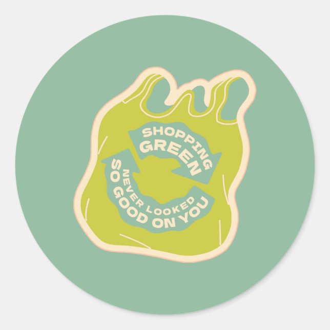 Adesivo Comprar Verde (Frente)