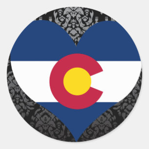 Adesivo Compre a bandeira de Colorado