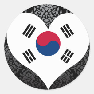Adesivo Compre a bandeira de Coreia do Sul