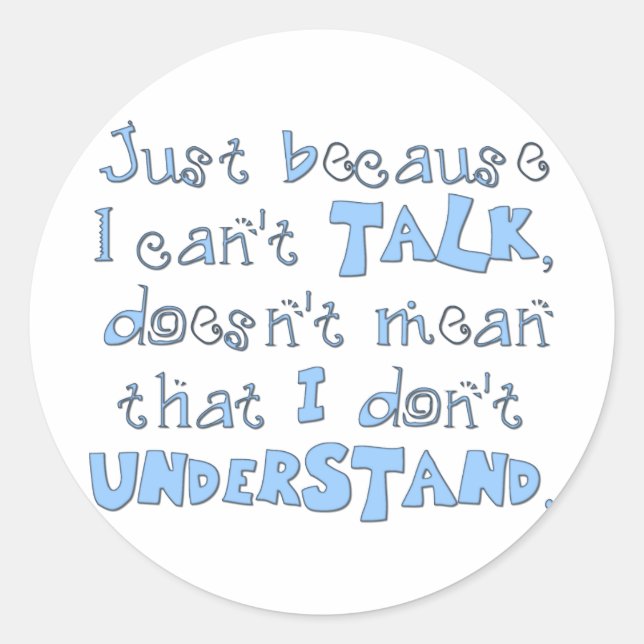 Adesivo Compreender (Frente)