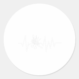 Adesivo Compro Barber - Barramento Cardíaco das Tesouras