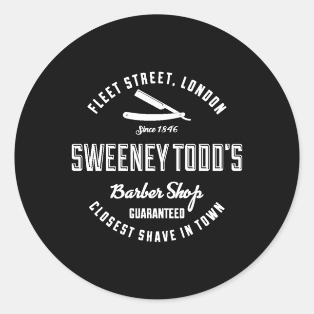Adesivo Compro Barber De Sweeney Todd (Frente)