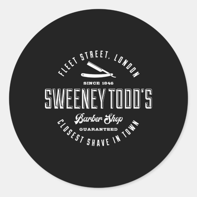 Adesivo Compro Barber De Sweeney Todd (Frente)